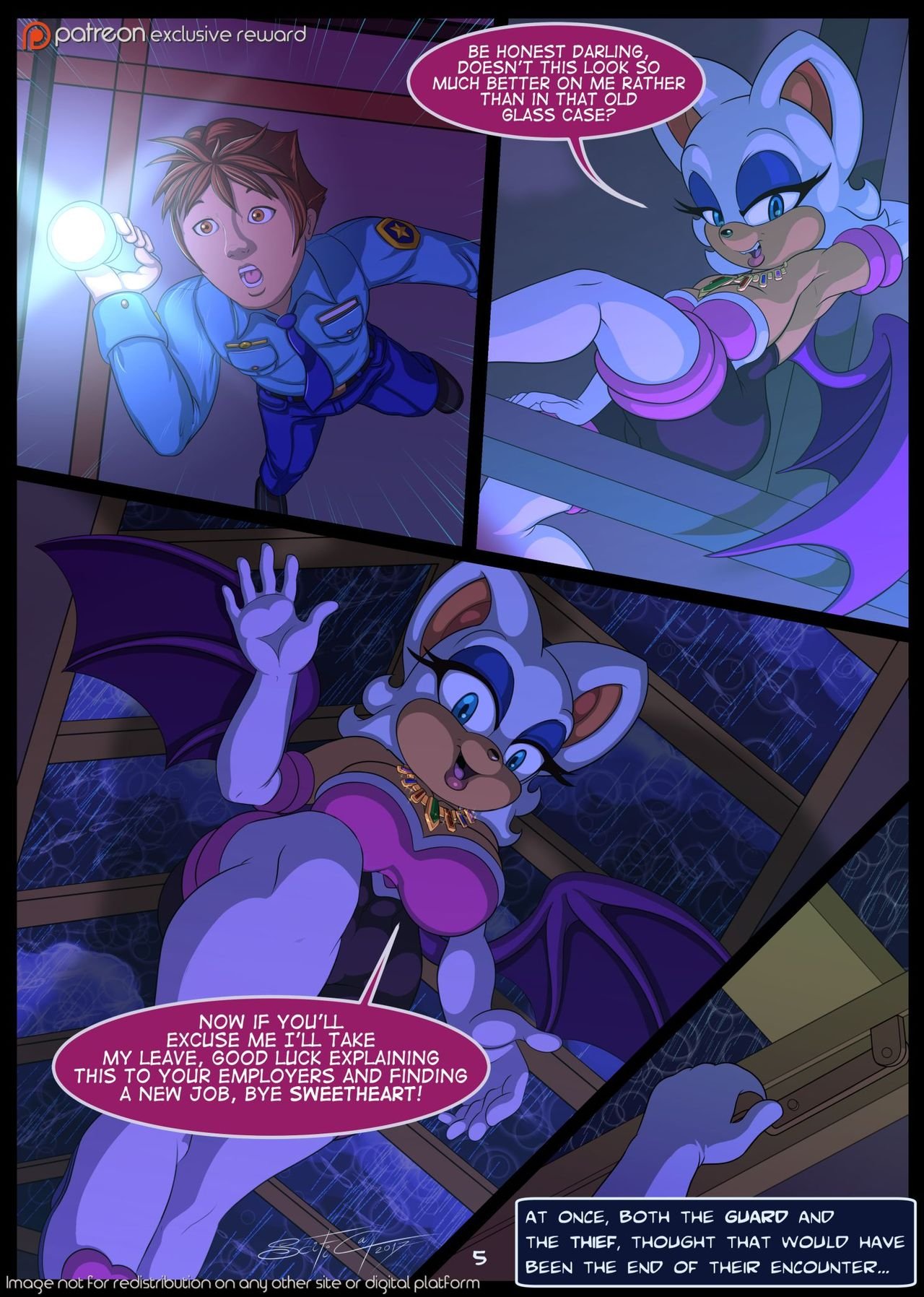 SciFiCat - Night of The White Bat (Sonic The Hedgehog) image number 4
