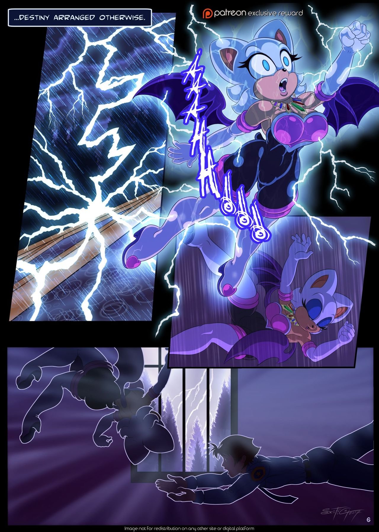 SciFiCat - Night of The White Bat (Sonic The Hedgehog) image number 5