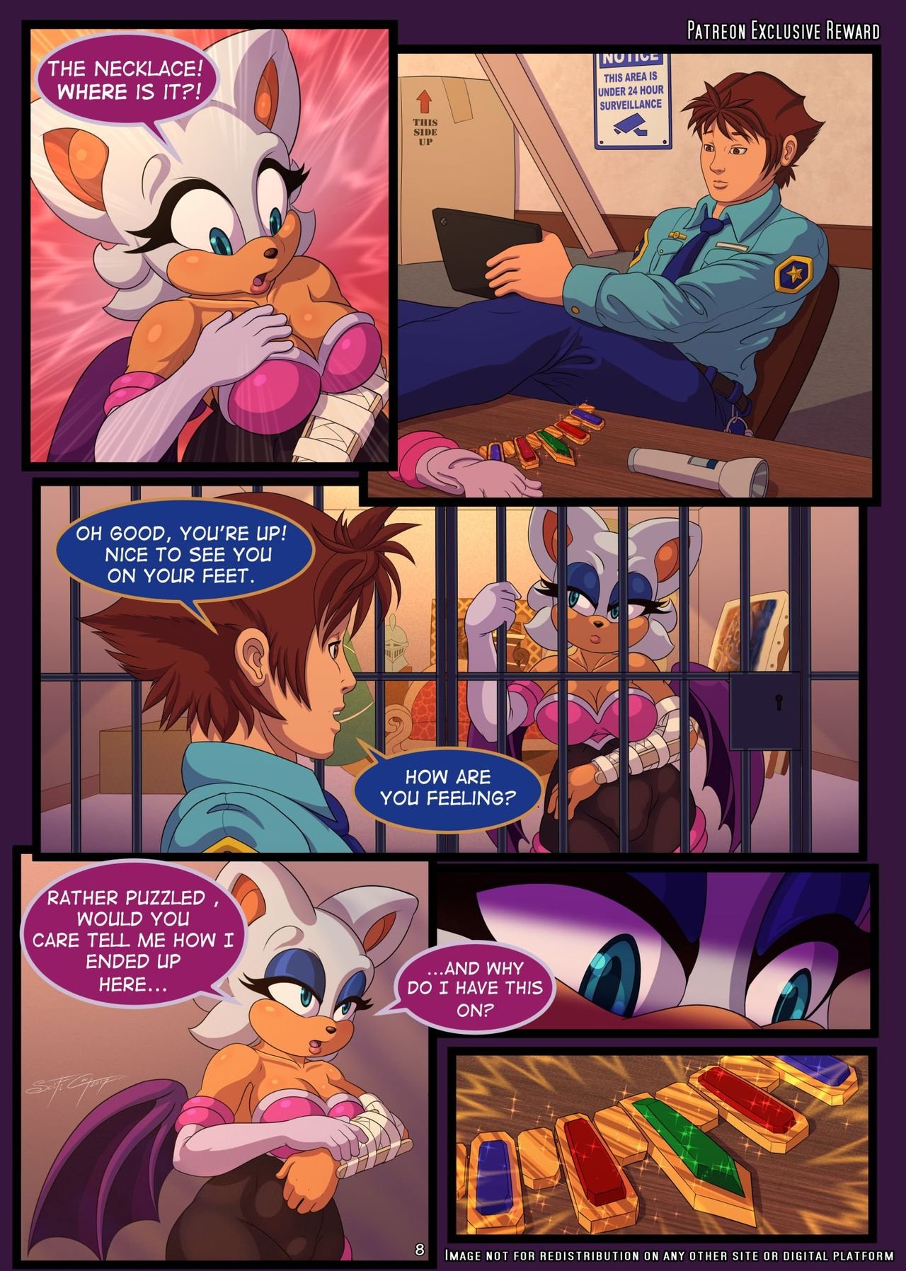 SciFiCat - Night of The White Bat (Sonic The Hedgehog) image number 7
