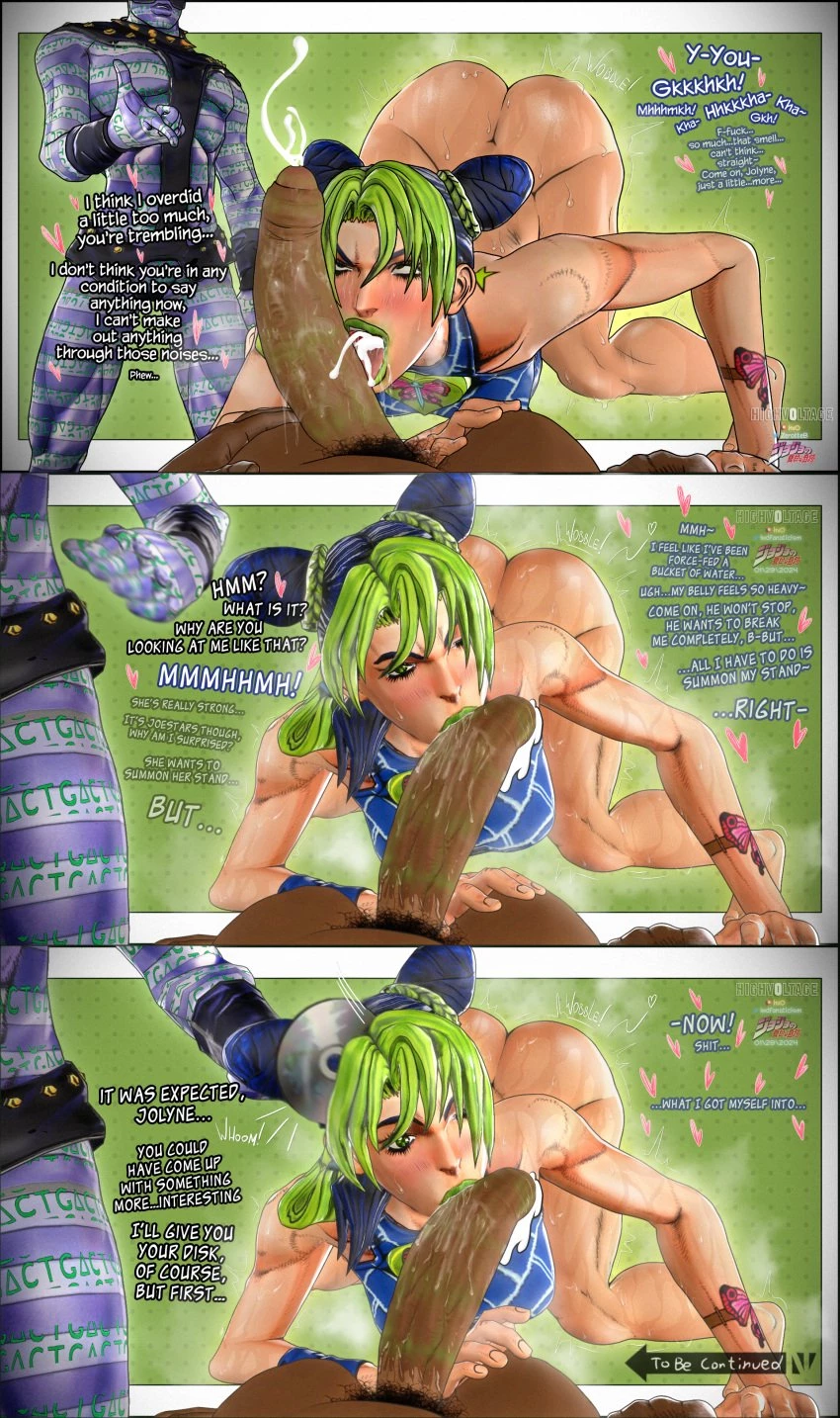 Jolyne kujo Surrender to enrico pucci image number 3