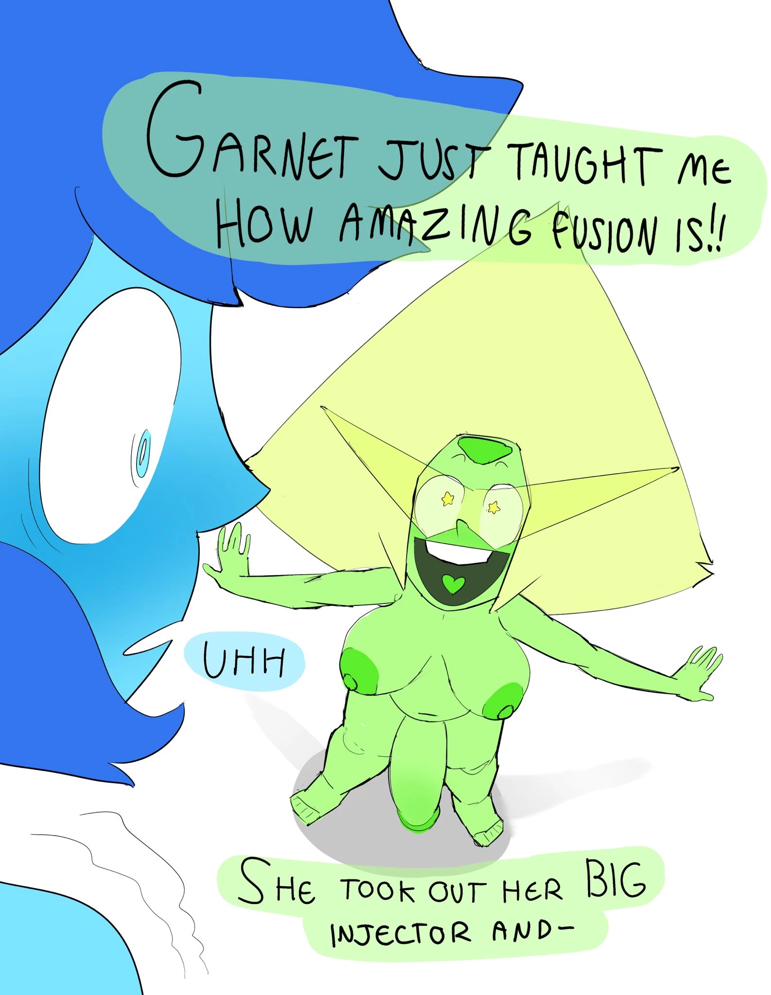 Lapis and peridot image number 1