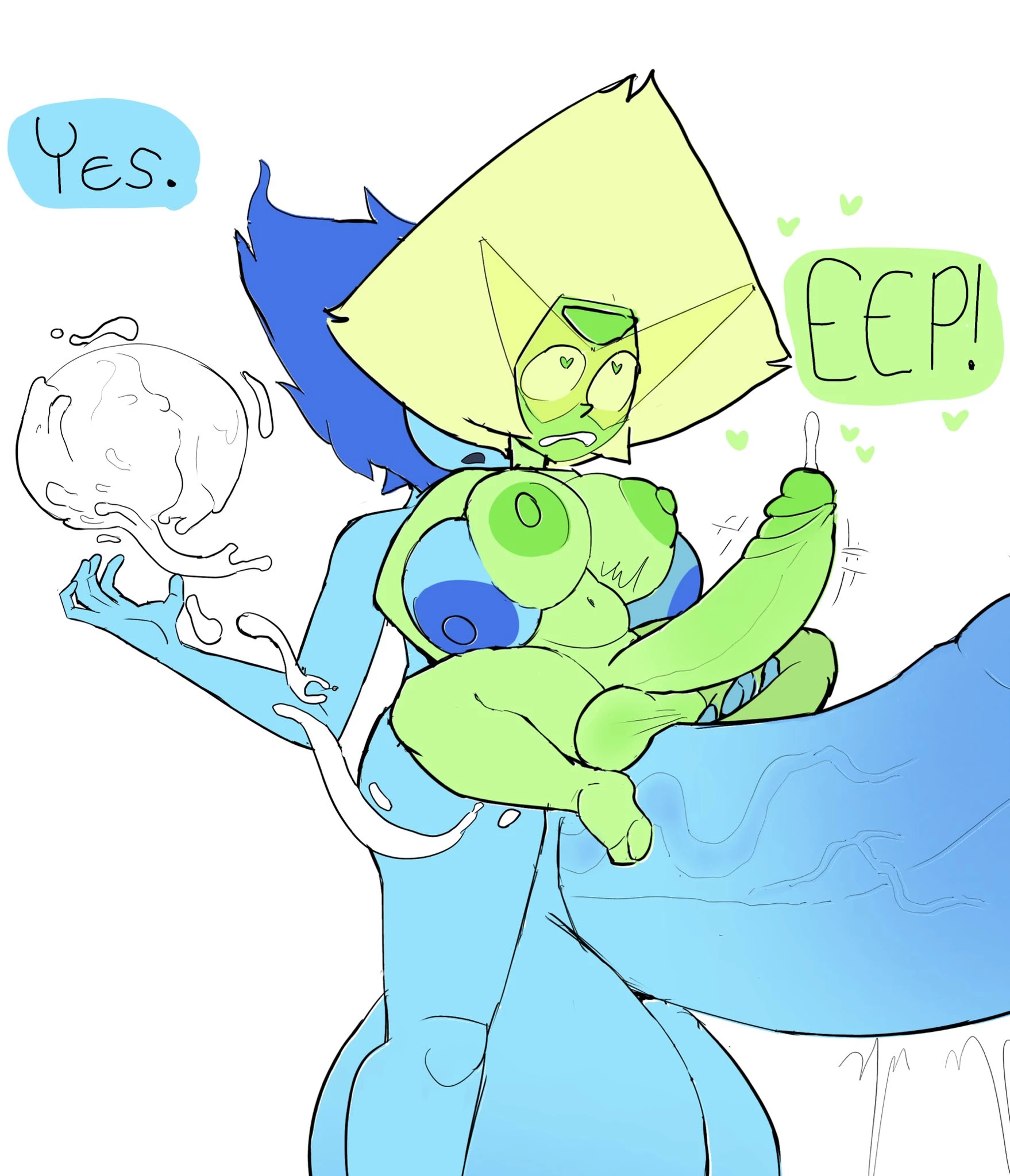 Lapis and peridot image number 6