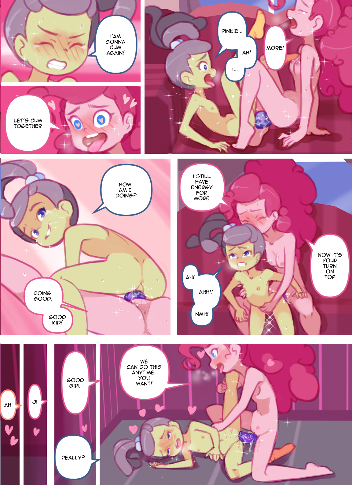 My little loli: lilys babysitter porn comic image number 20