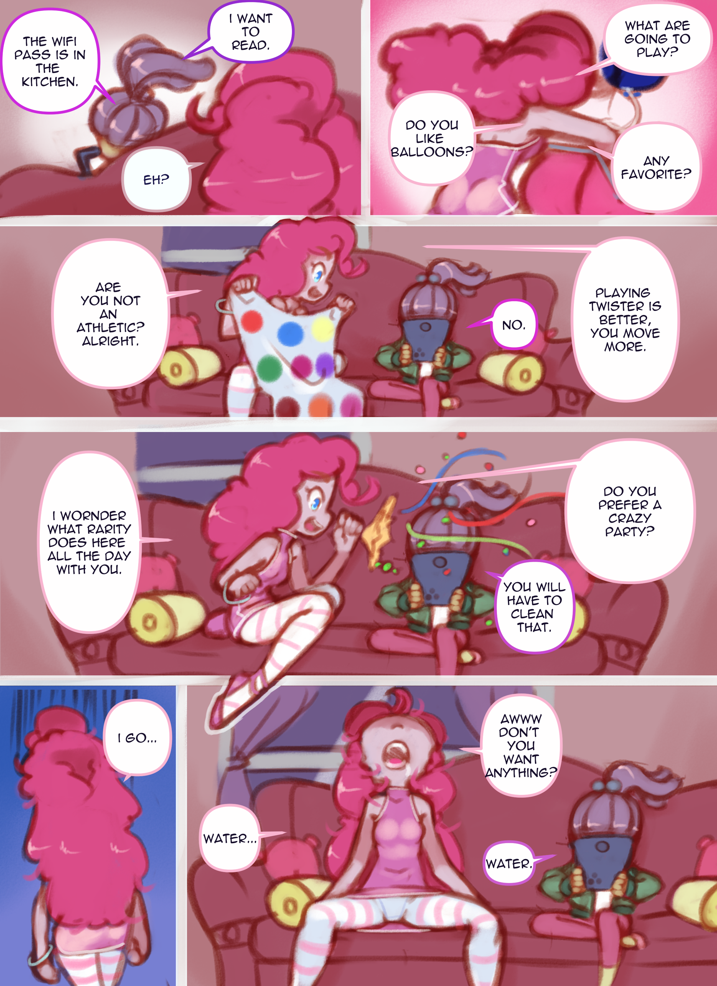 My little loli: lilys babysitter porn comic image number 2