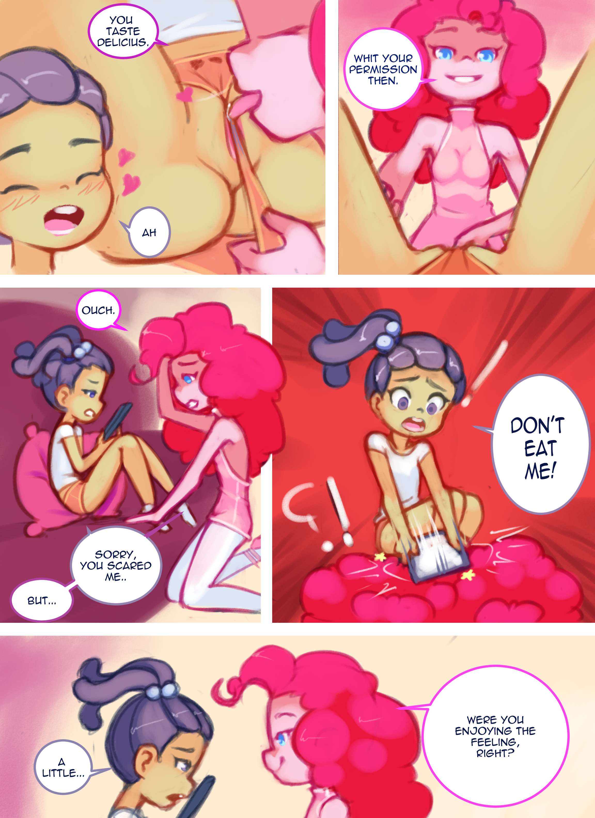 My little loli: lilys babysitter porn comic image number 6