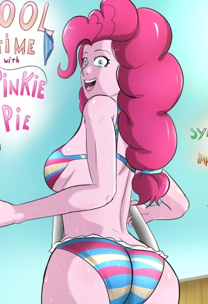 Pool time with pinkie pie