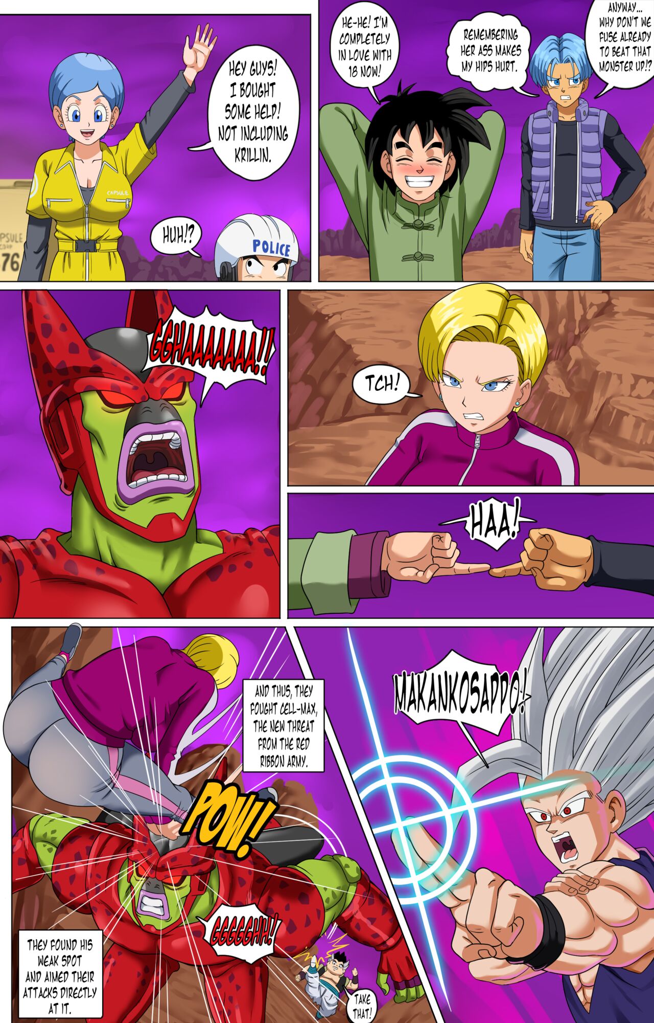 Supa Hero Sale! (dragon ball super) porn comic by [pink pawg]. Group porn  comics.