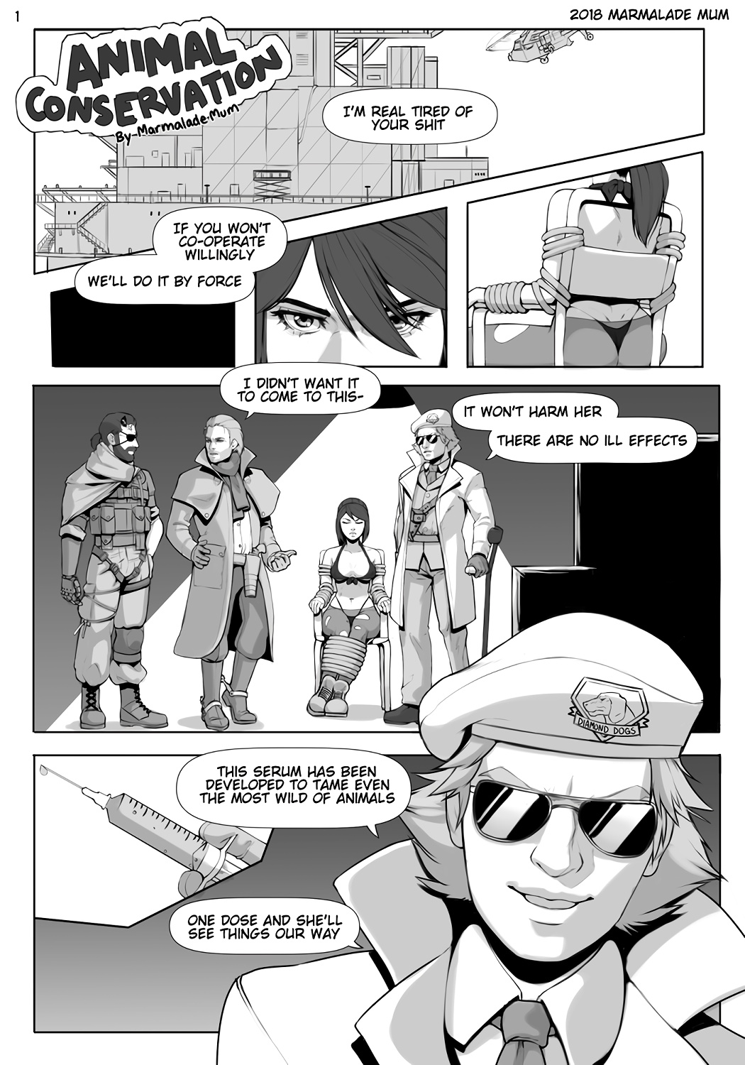 Anal Horse Porn Comic - Animal Conservation (metal gear solid) porn comic by [marmalade mum]. Horse  girl porn comics.