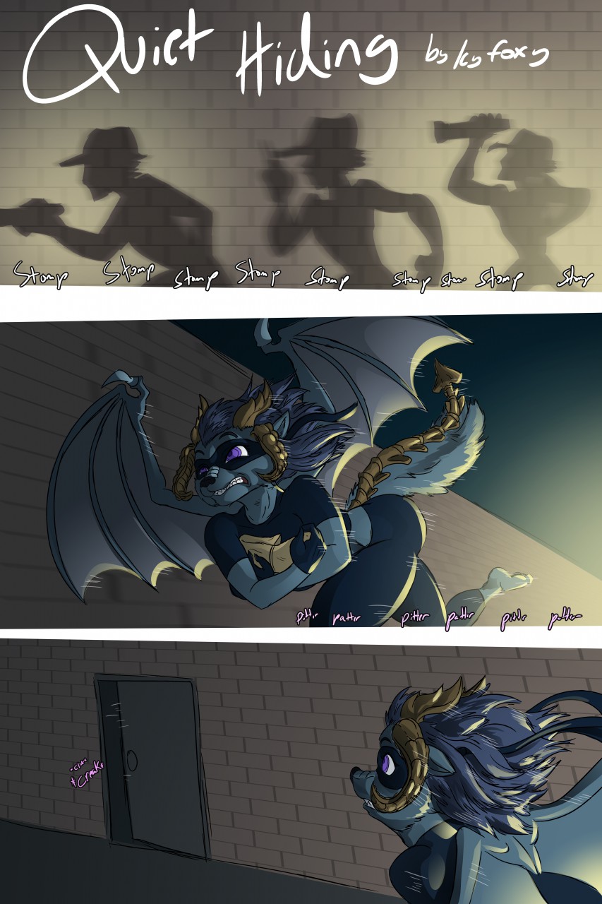 Icy Foxy: Quiet Hiding