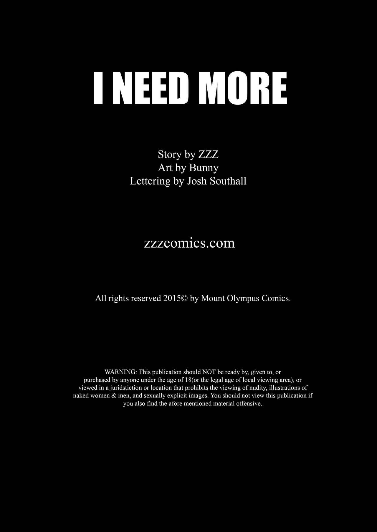 ZZZ Comics - I need more (English) image number 1