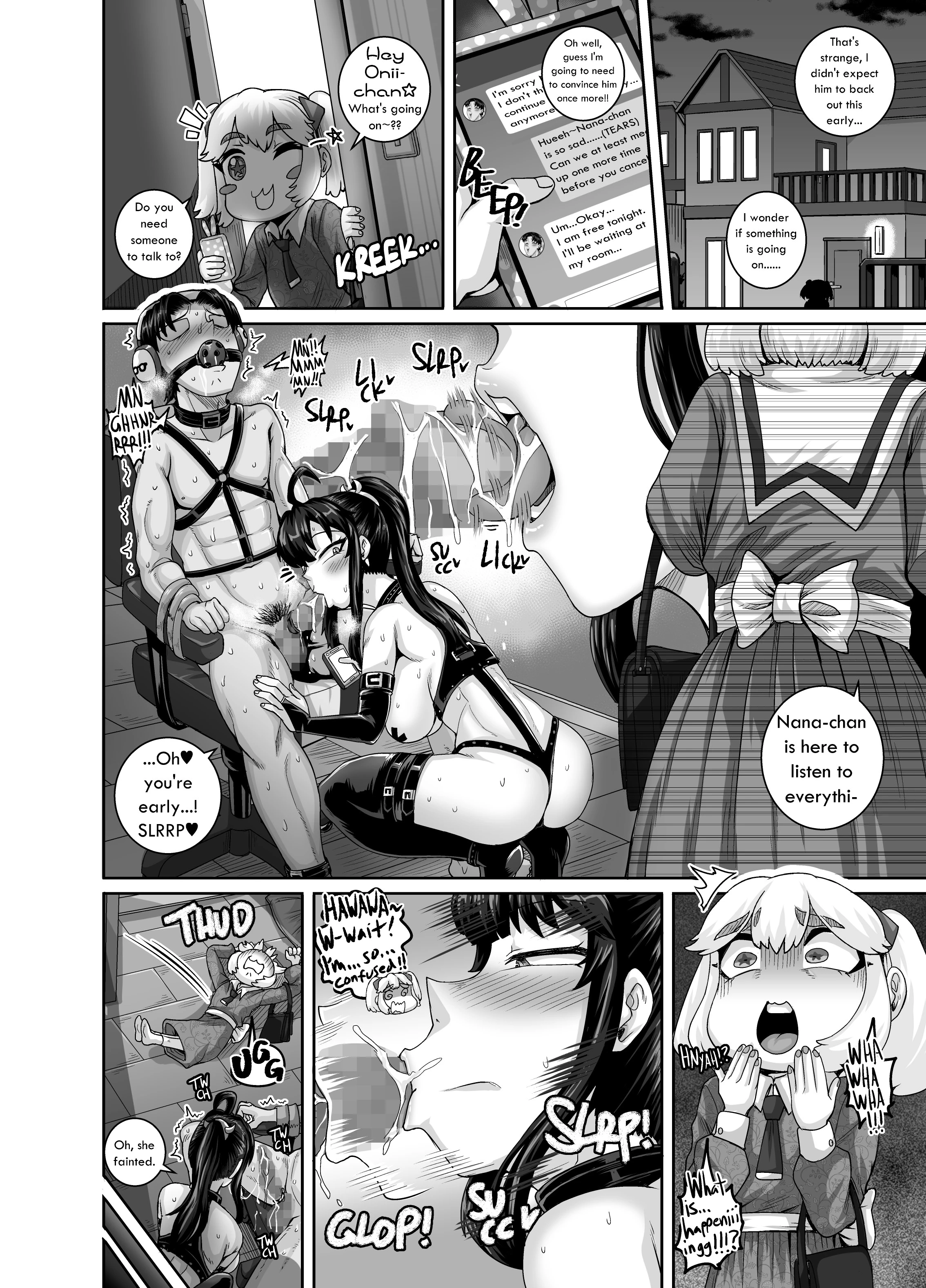 Annoying (Step) Sister Needs to be Scolded: Three! Part 1 image number 17