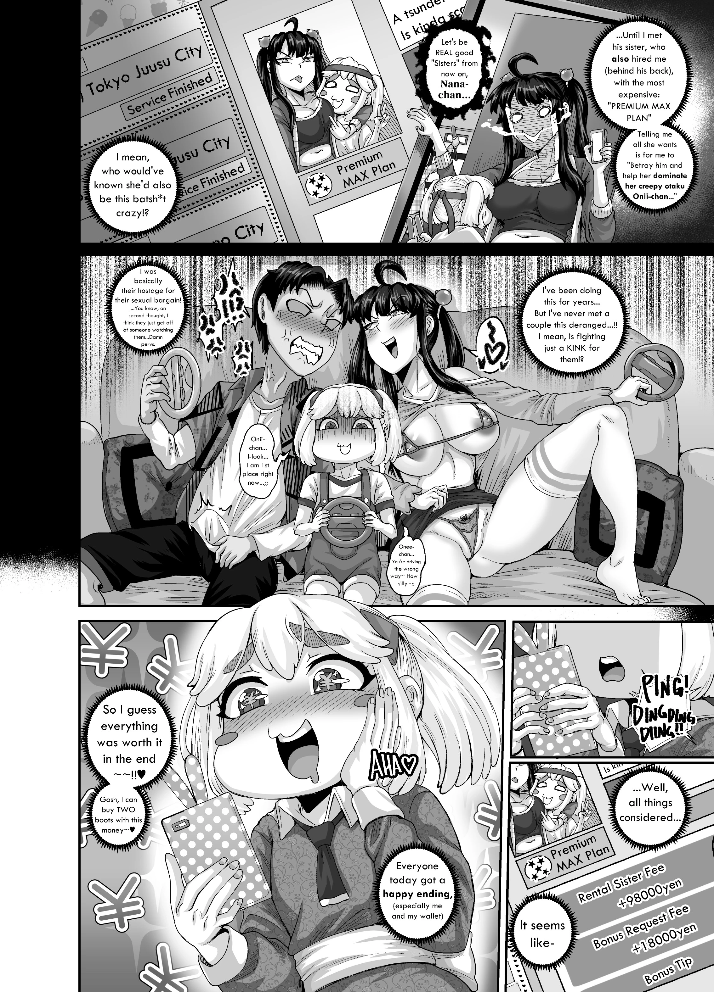 Annoying (Step) Sister Needs to be Scolded: Three! Part 1 image number 35