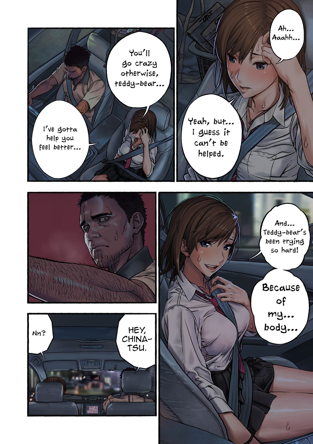 Amazoness - Chinatsu to Kuma-chan Sensei  Chinatsu and Coach Teddy-Bear English image number 14