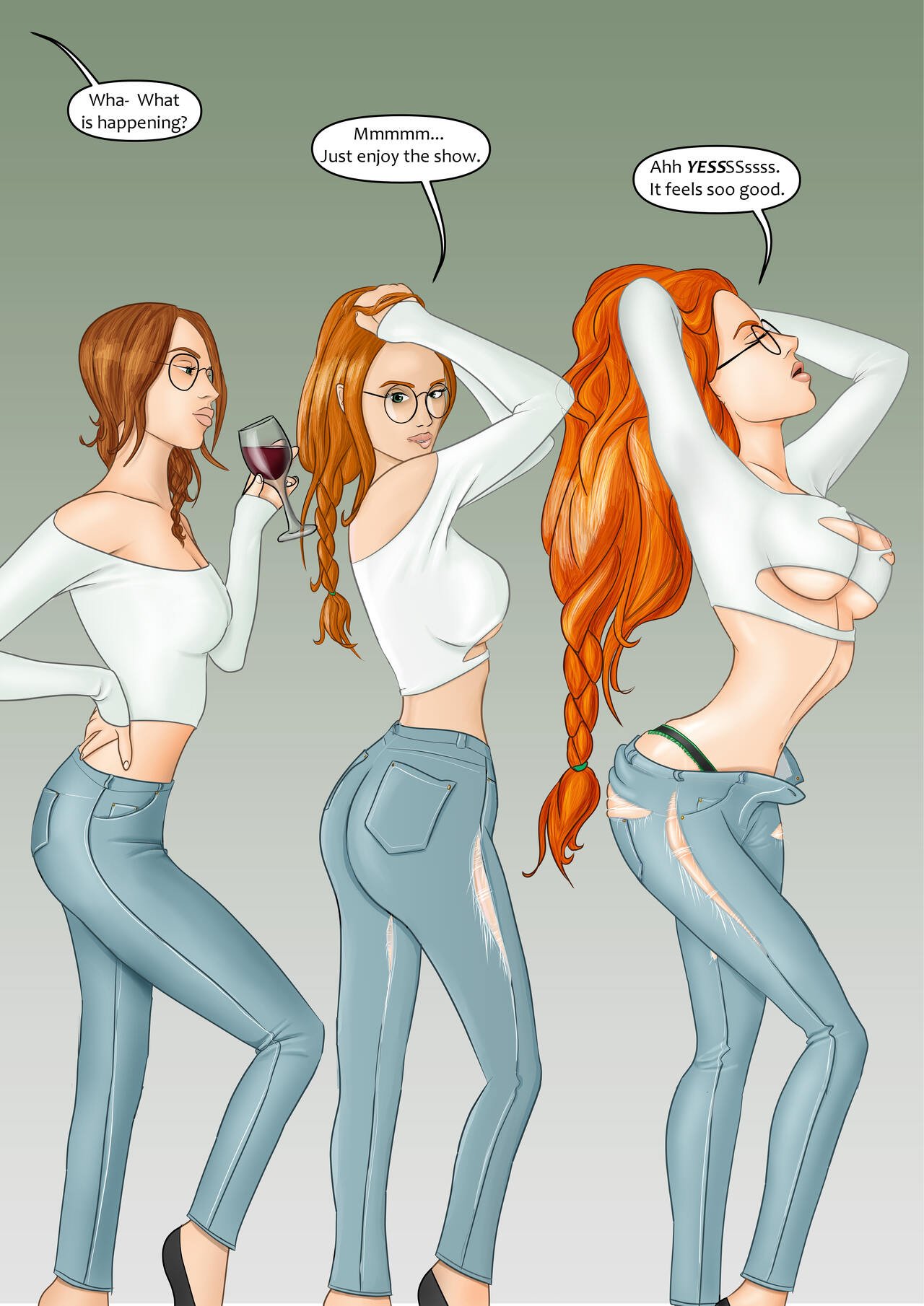 transformationstyle - Legacy Vintage porn comic image number 6