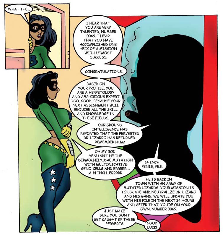 Lizarros Lair porn comic image number 5