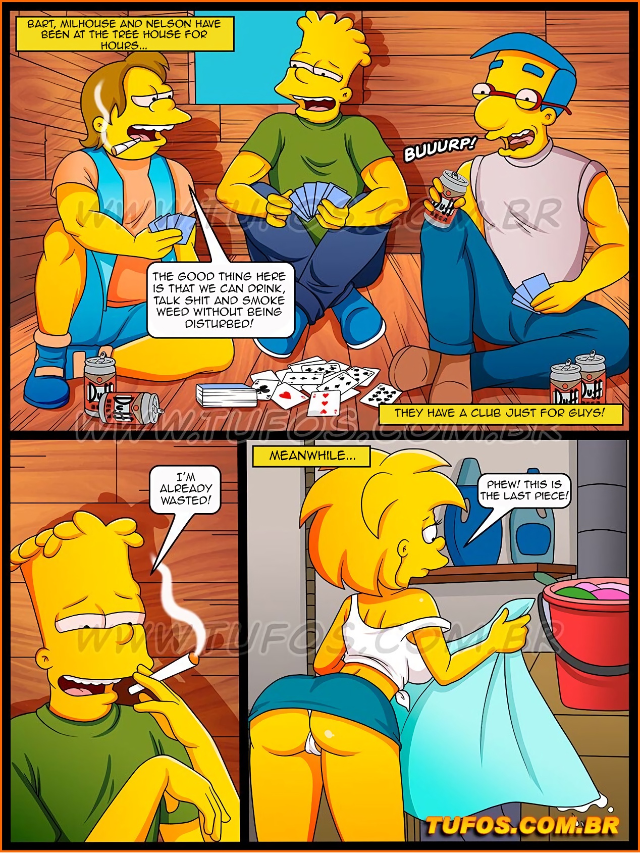The Simpsons 24 ? Men?s Club image number 1