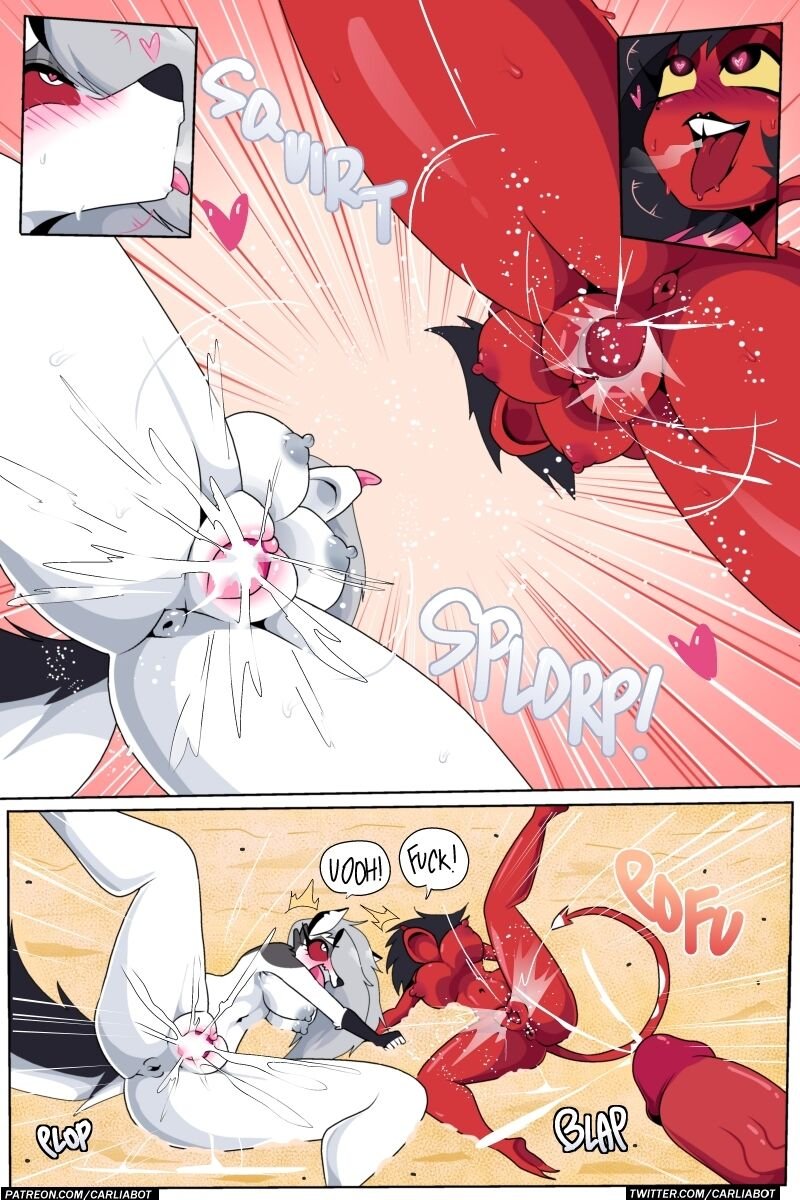 Carliabot - A Helluva Summer porn comic image number 9