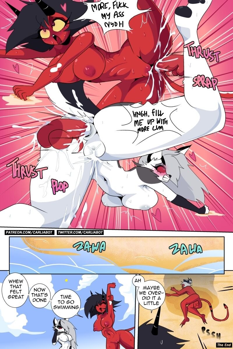 Carliabot - A Helluva Summer porn comic image number 11