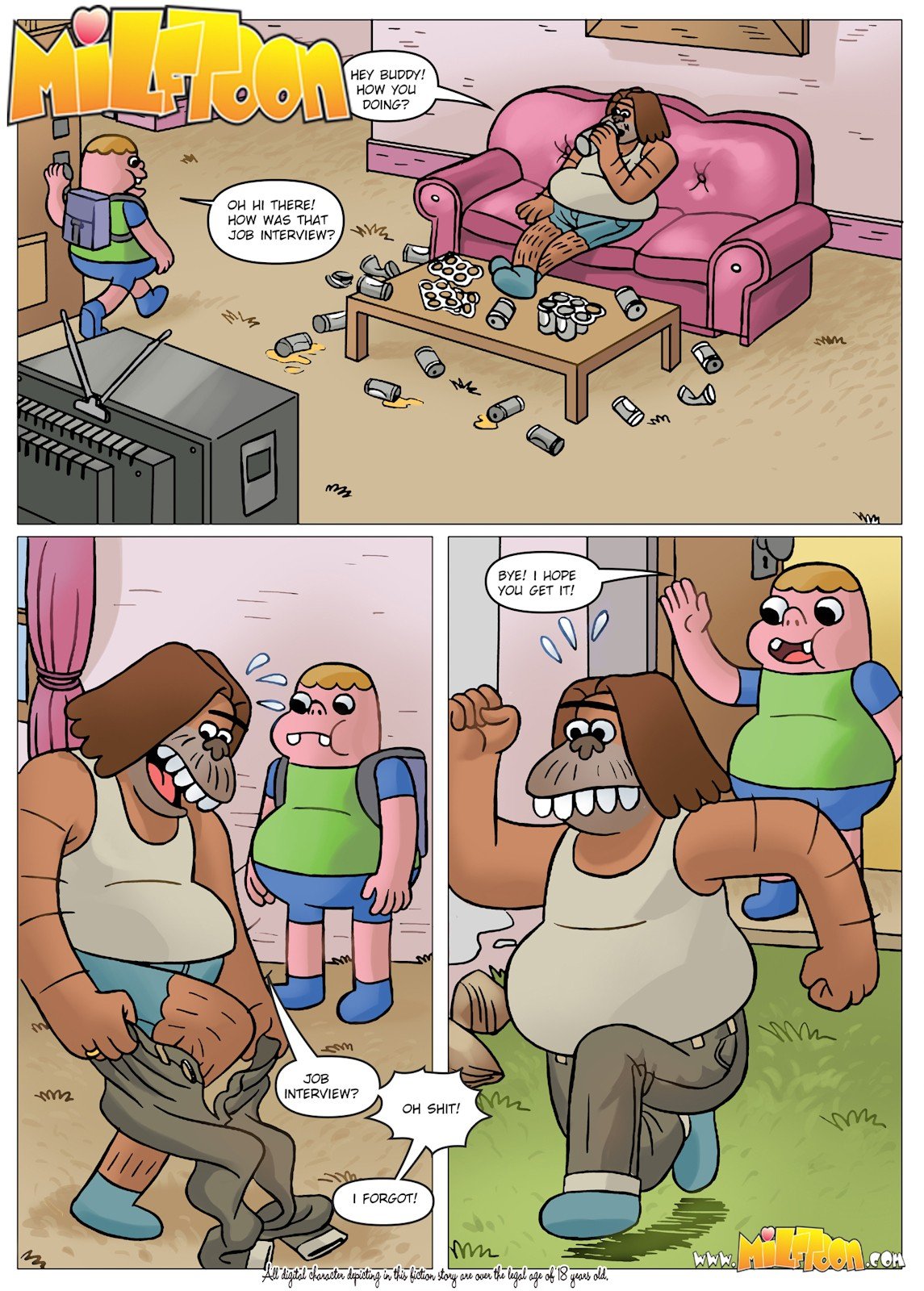 Clarence cartoon porn