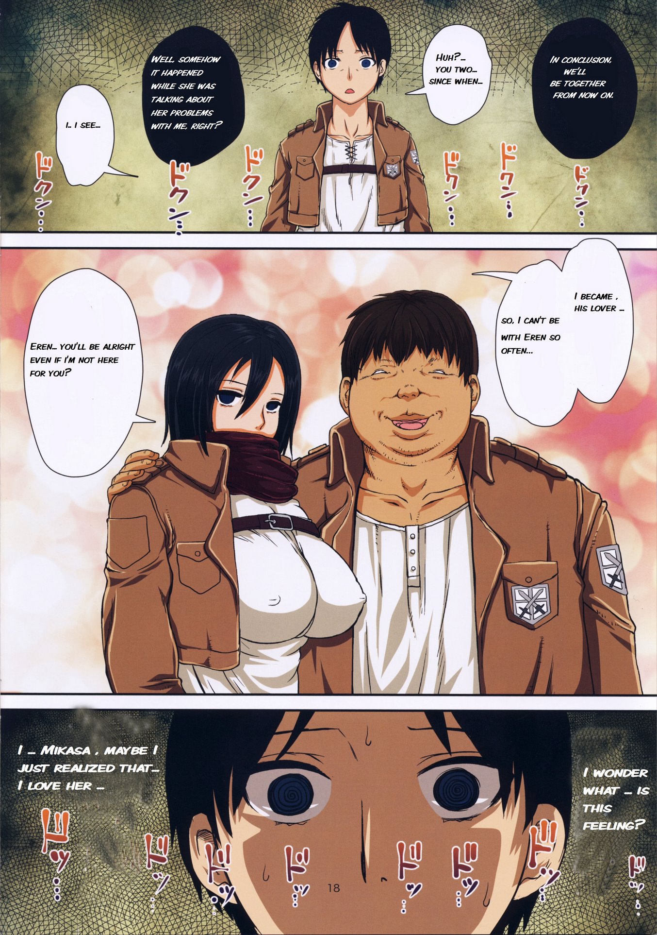 Fukkin Joshi Mikasa Ackerman wa Taishuu ga Ki ni naru Otoshi goro. image number 18