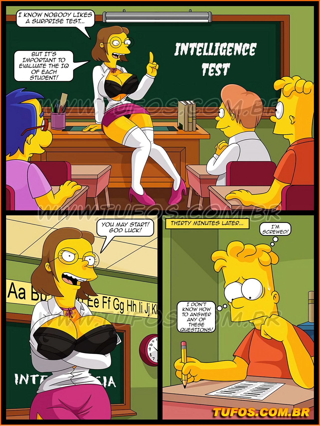 The Simpsons 23- Intelligence Test image number 1