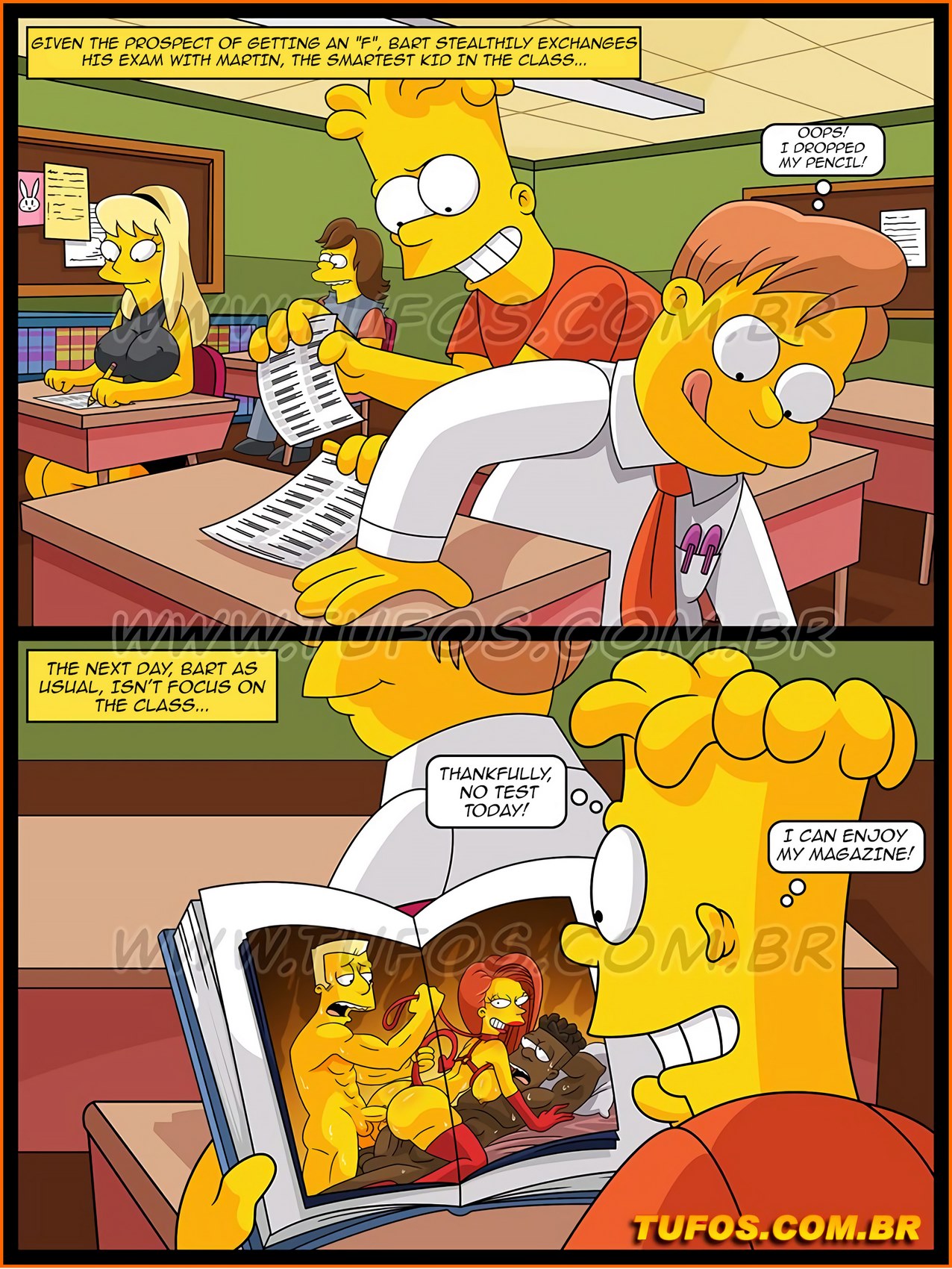 The Simpsons 23- Intelligence Test image number 2
