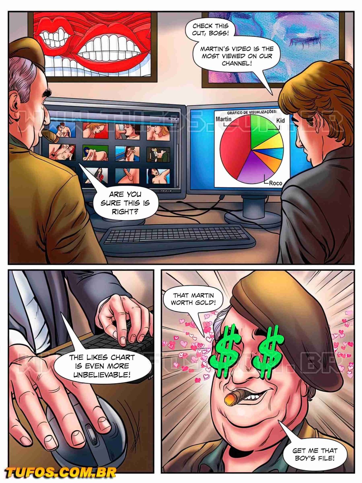 The Nerd Stallion 13 ? Reversed Gang Bang image number 1