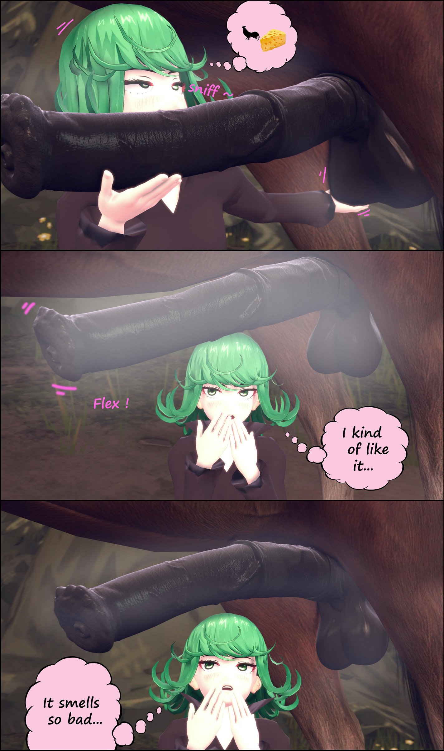 Tatsumaki x Horse (one punch man) porn comic by [ponkosfm]. Big balls porn  comics.