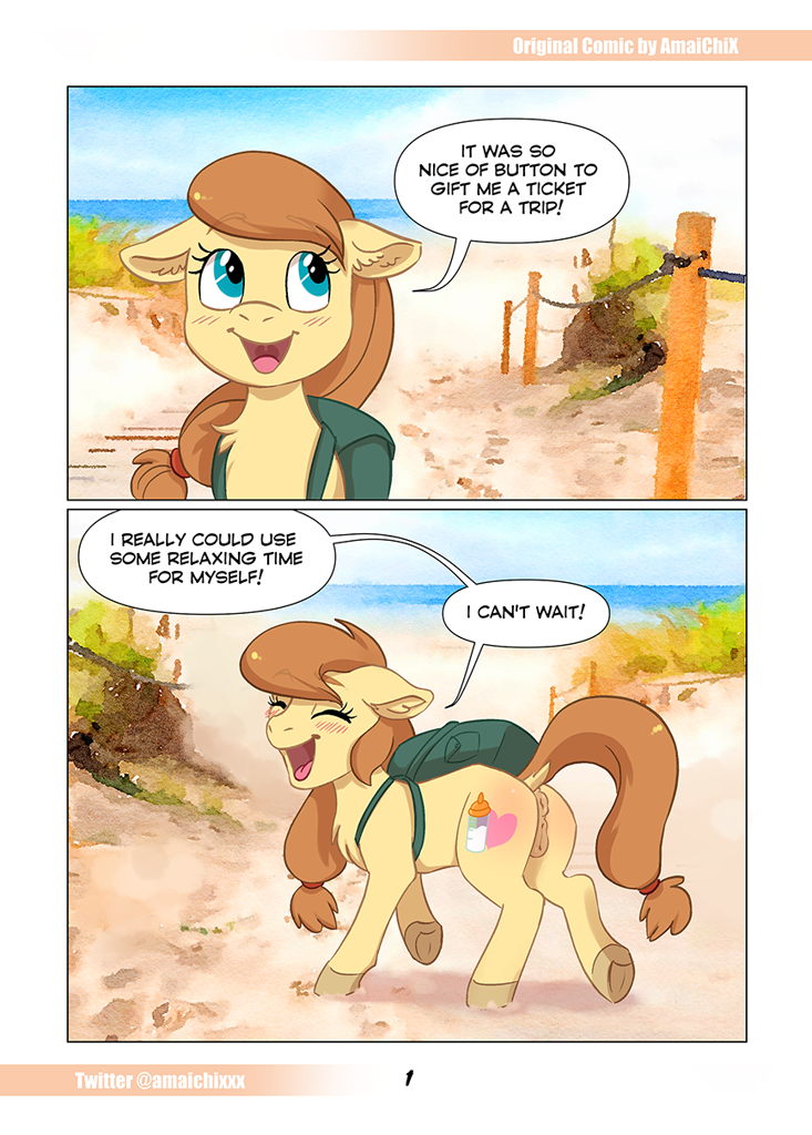 amaichix - Smash the Beach (my little pony friendship is magic) image number 1