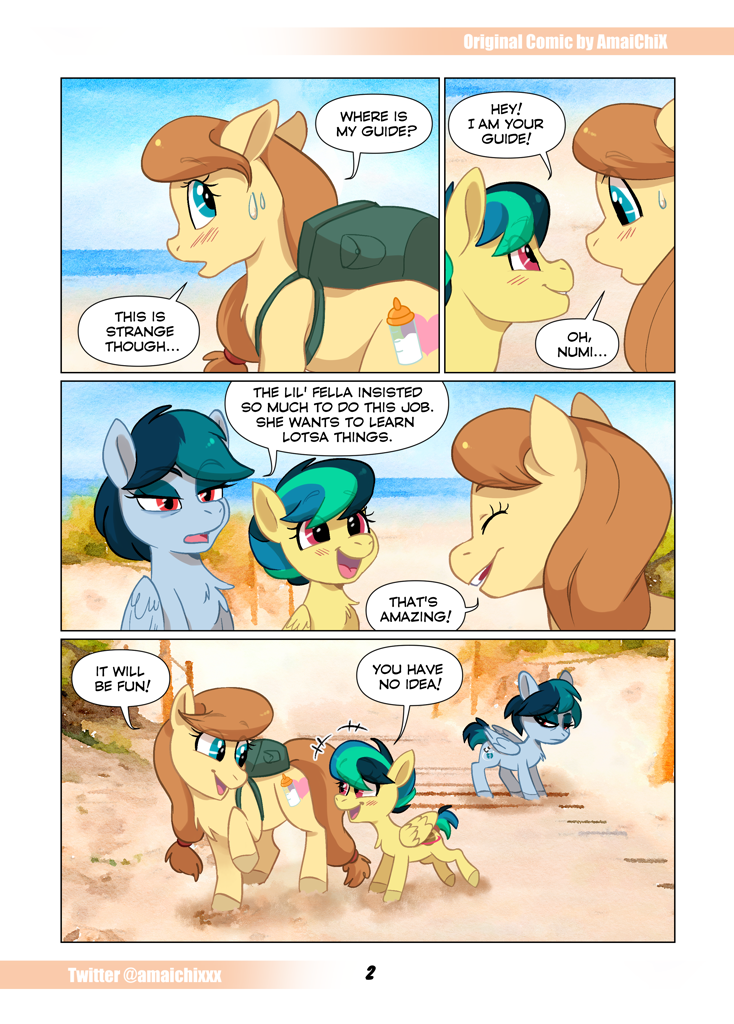 amaichix - Smash the Beach (my little pony friendship is magic) image number 2