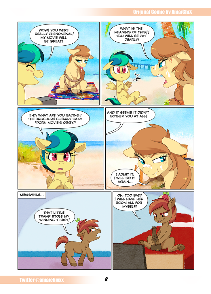 amaichix - Smash the Beach (my little pony friendship is magic) image number 8