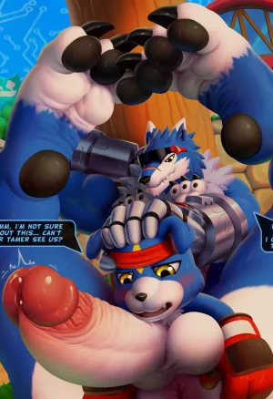 Gaomon and machgaogamon special Training