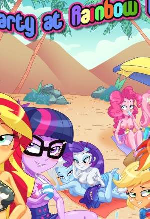 Palcomix - Party At Rainbow Cove  (My Little Pony: Friendship is Magic)
