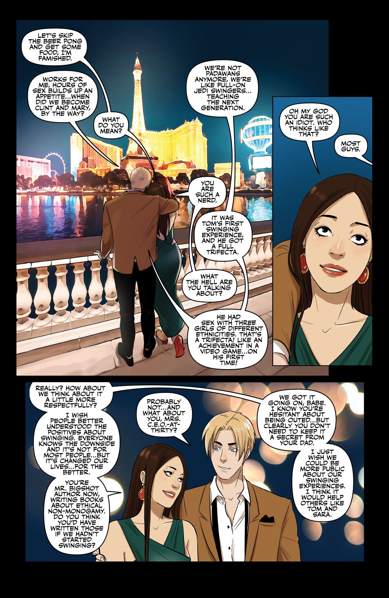 Linda Sejic - Swing - Volume 5 English porn comic (linda sejic, yishan li),  118 images. Swinging porn comics.