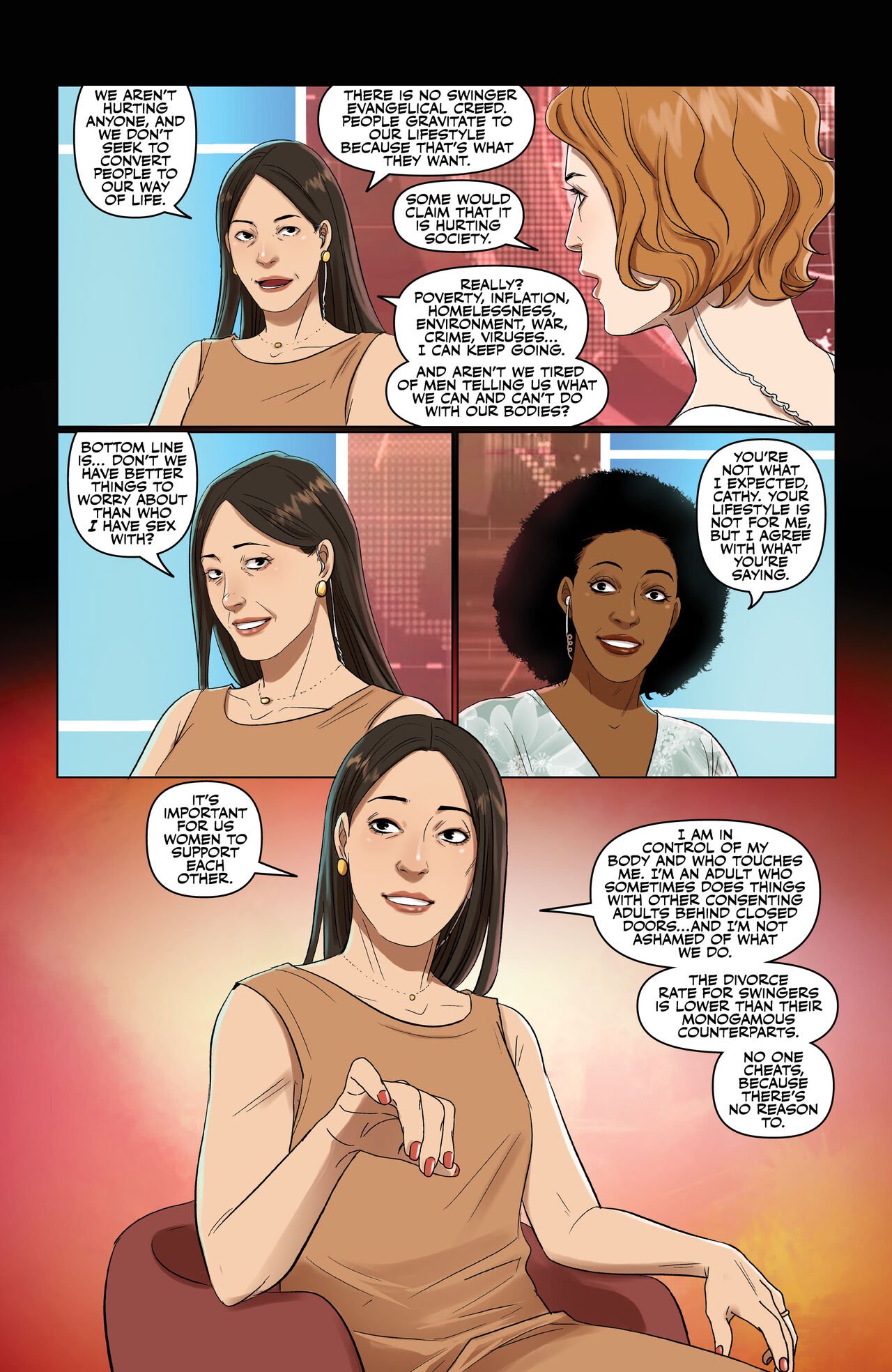 Linda Sejic - Swing - Volume 5 English porn comic (linda sejic, yishan li),  118 images. Swinging porn comics.
