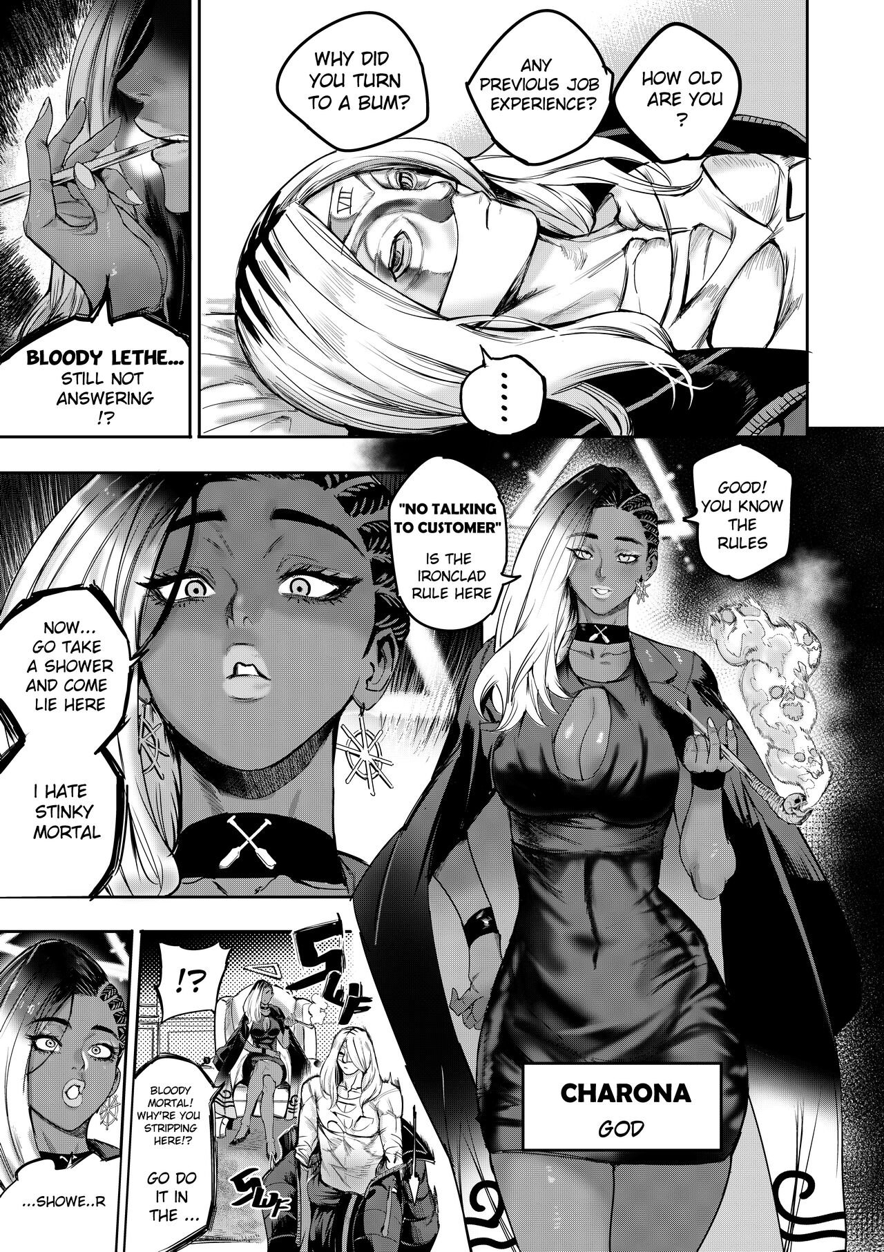(Furiouzly) I sold my body to a god Chapter1 Completed edition English image number 13