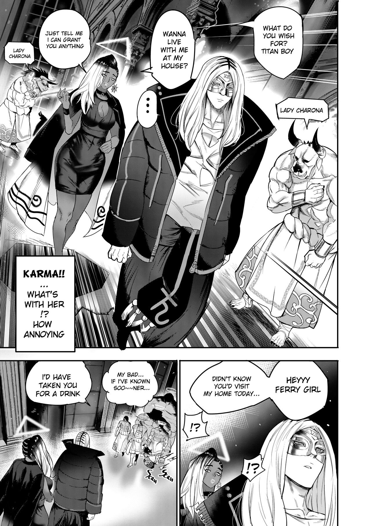 (Furiouzly) I sold my body to a god Chapter1 Completed edition English image number 28