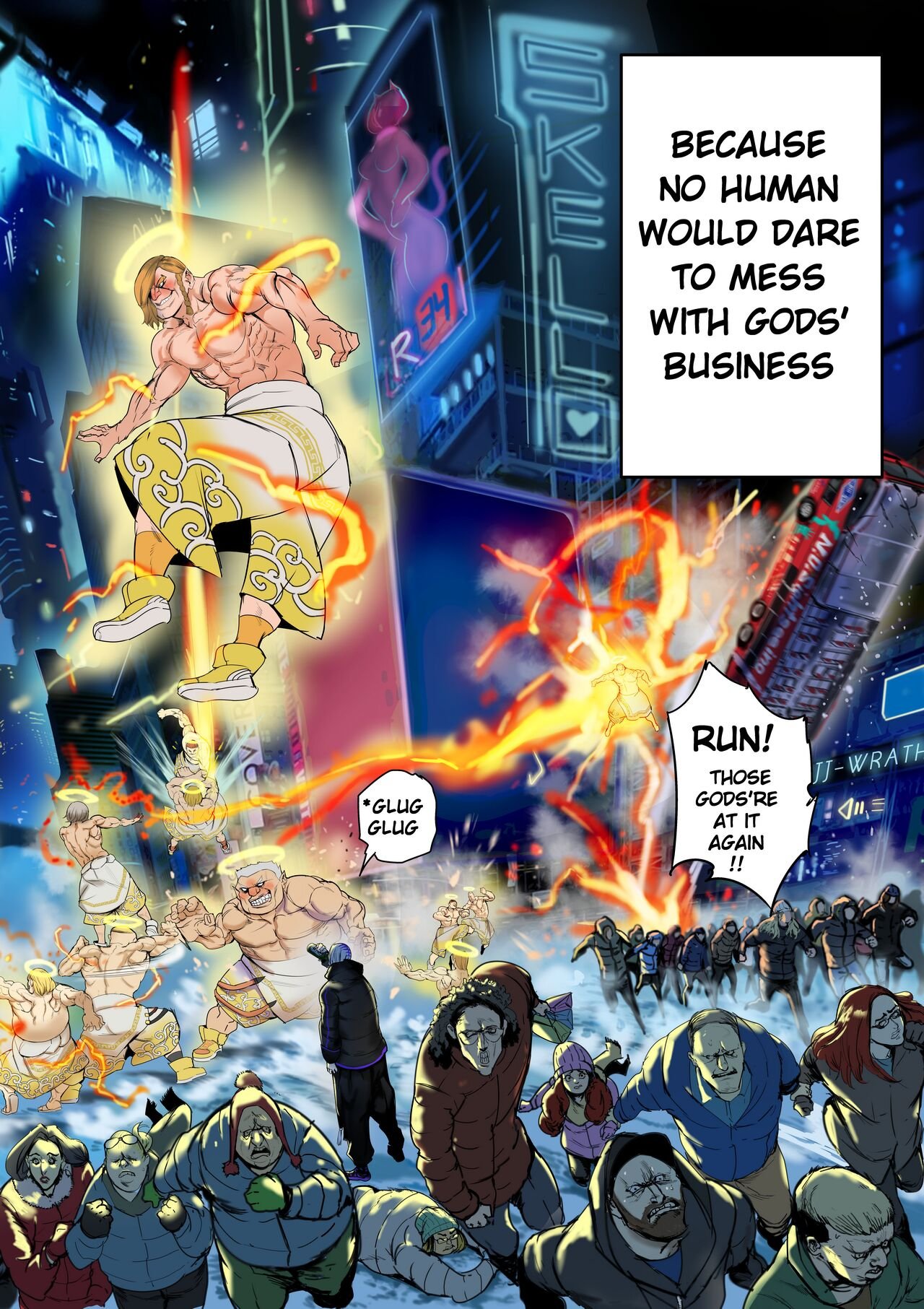 (Furiouzly) I sold my body to a god Chapter1 Completed edition English image number 4