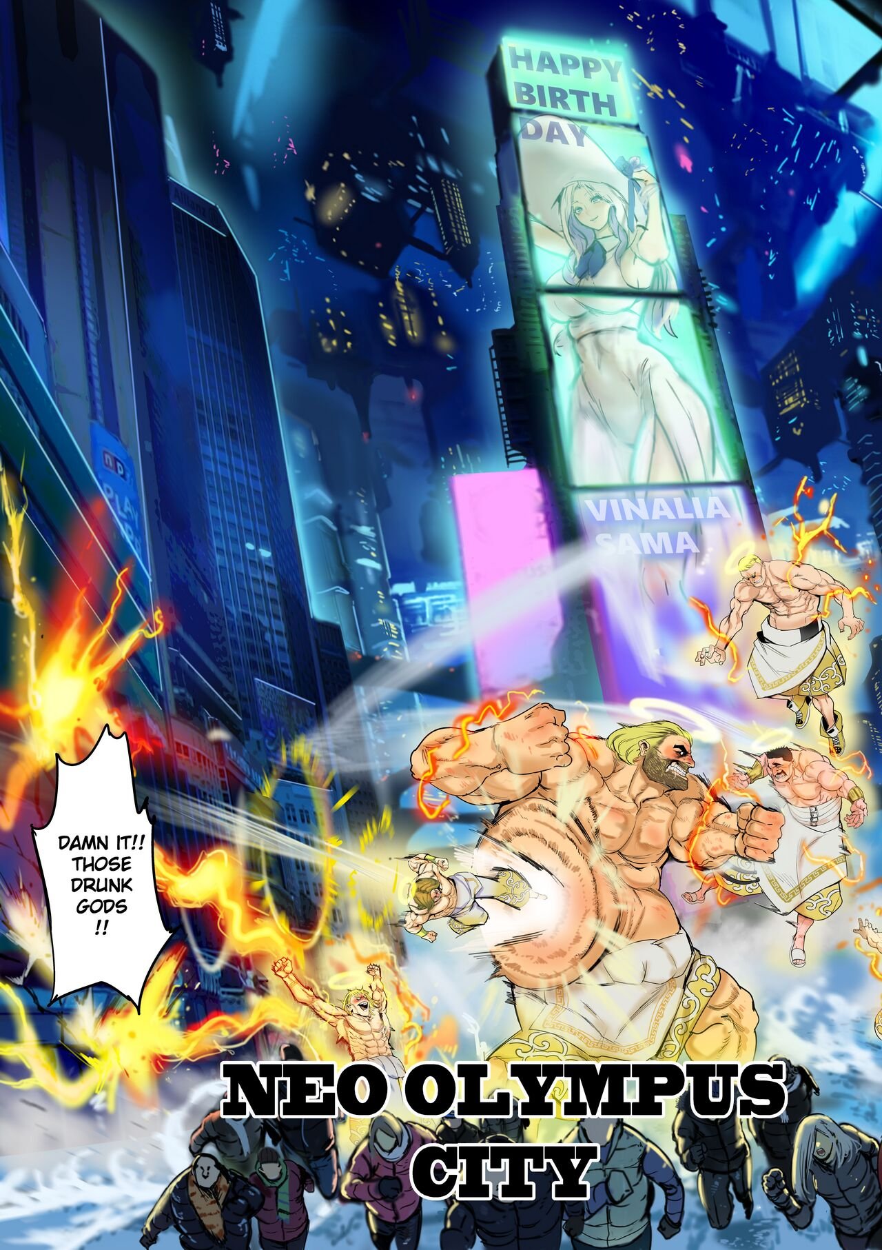 (Furiouzly) I sold my body to a god Chapter1 Completed edition English image number 5