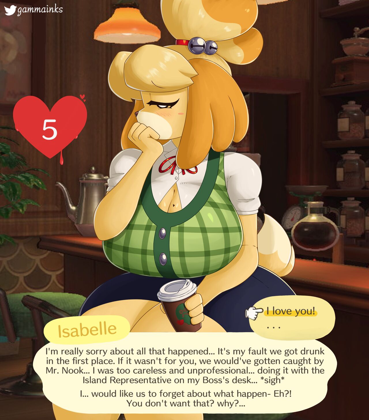 gammainks - How did the  mayor arrive on the island (animal crossing) image number 6