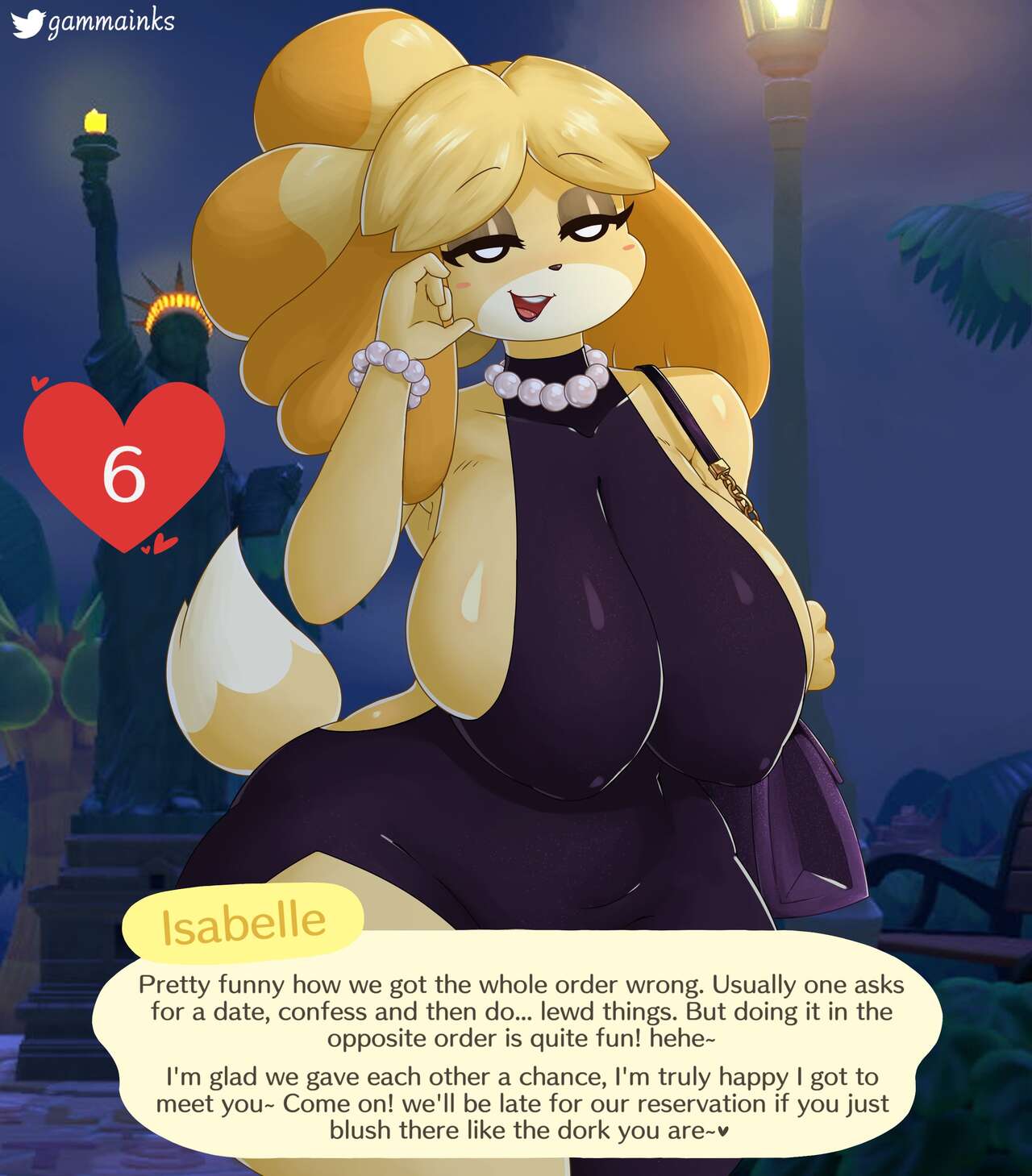 gammainks - How did the  mayor arrive on the island (animal crossing) image number 7