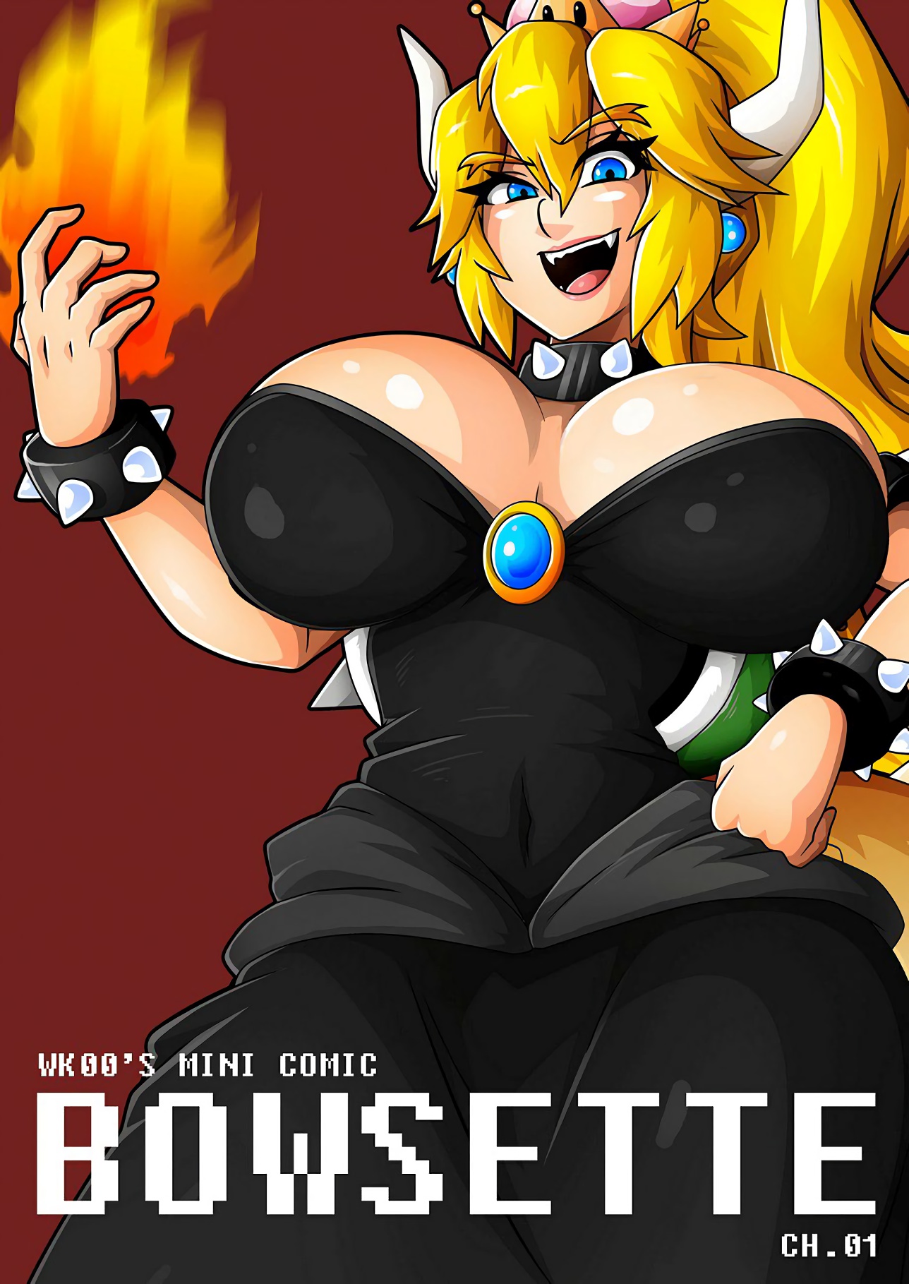 Bowsette 1-3 (super mario brothers) porn comic by [witchking00]. Big  breasts porn comics.