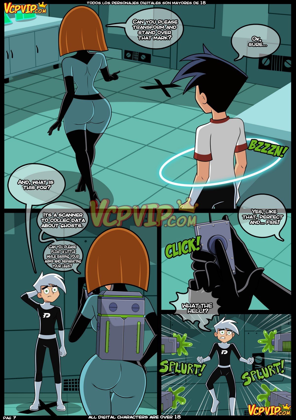 Croc - Ghost Puberty Ch. 3 (Danny Phantom) English VCP image number 9