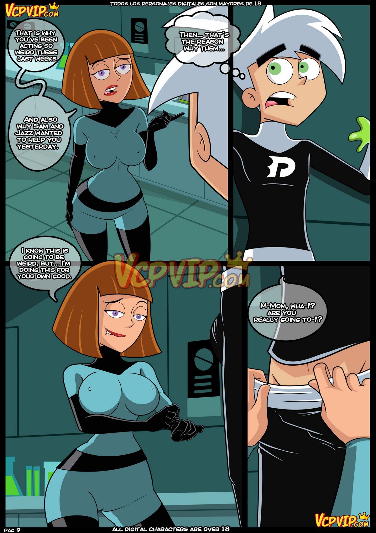 Croc - Ghost Puberty Ch. 3 (Danny Phantom) English VCP image number 11