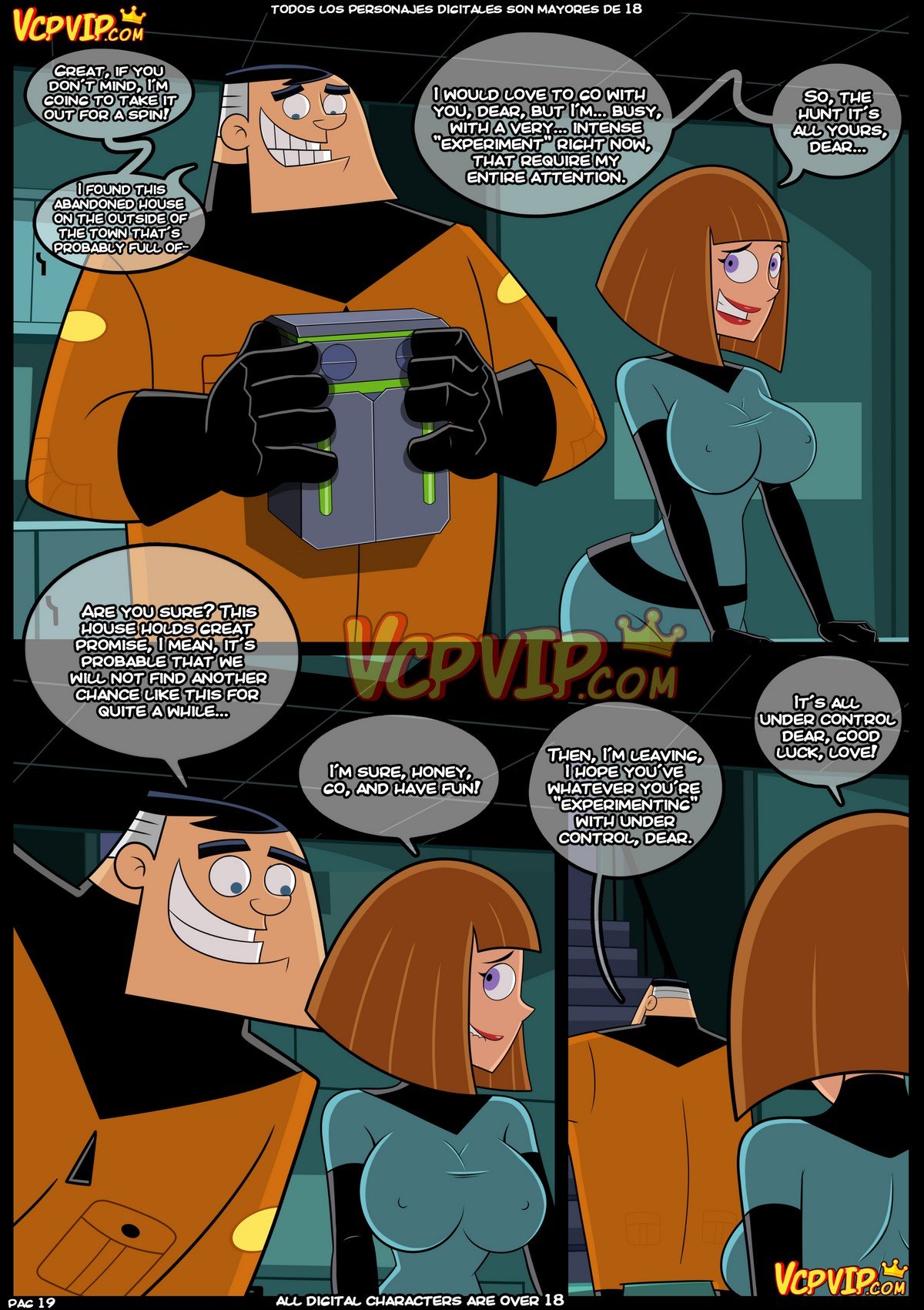 Croc - Ghost Puberty Ch. 3 (Danny Phantom) English VCP image number 21