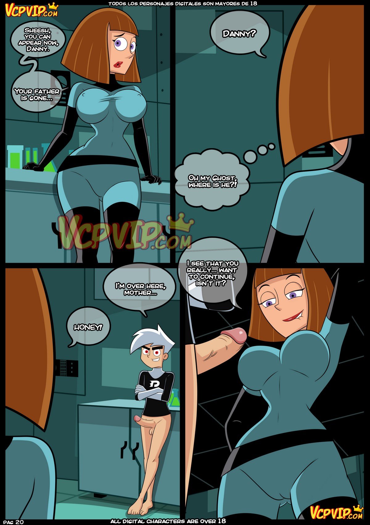 Croc - Ghost Puberty Ch. 3 (Danny Phantom) English VCP image number 22