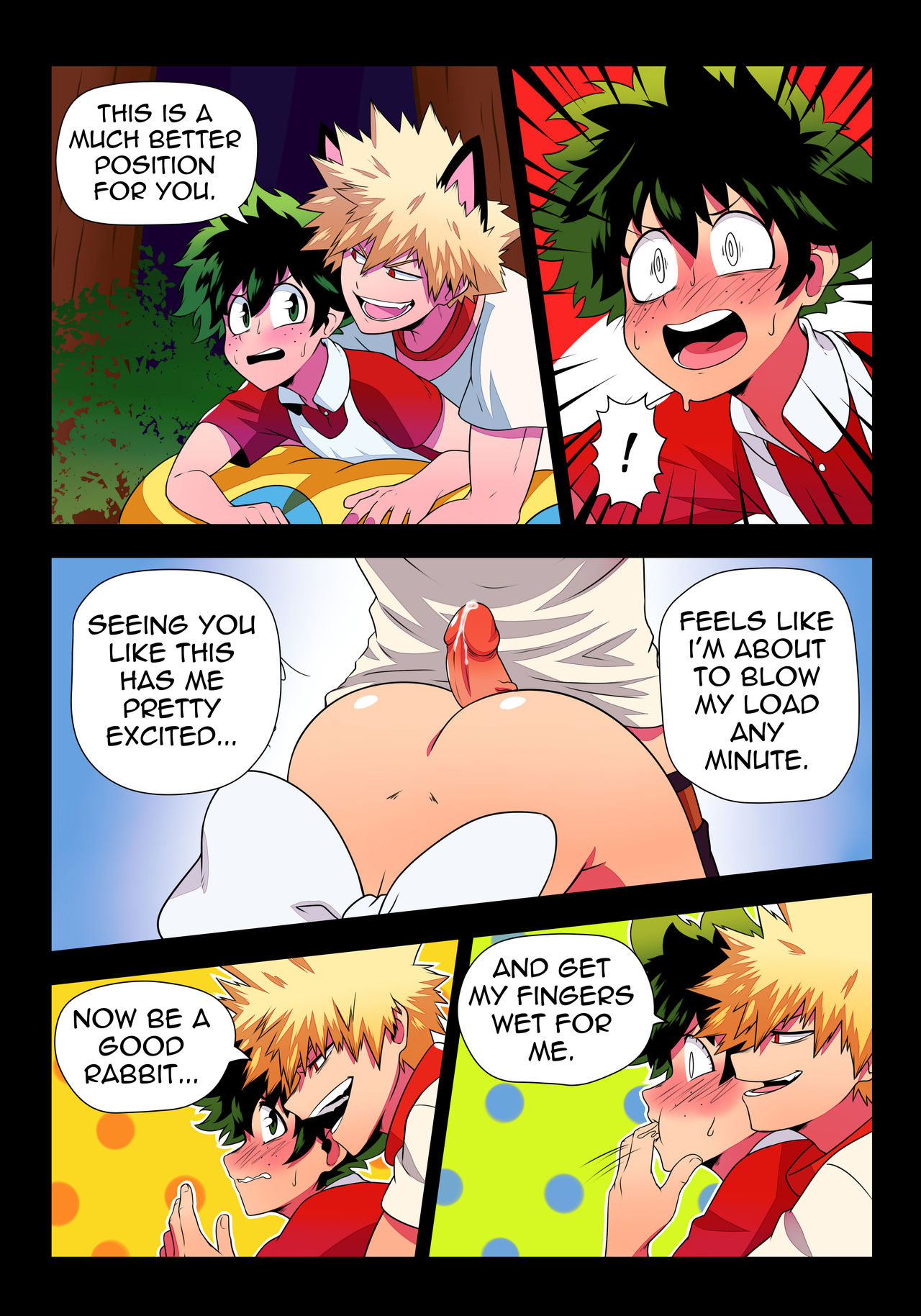 Bakudeku comic porn - sarman.si