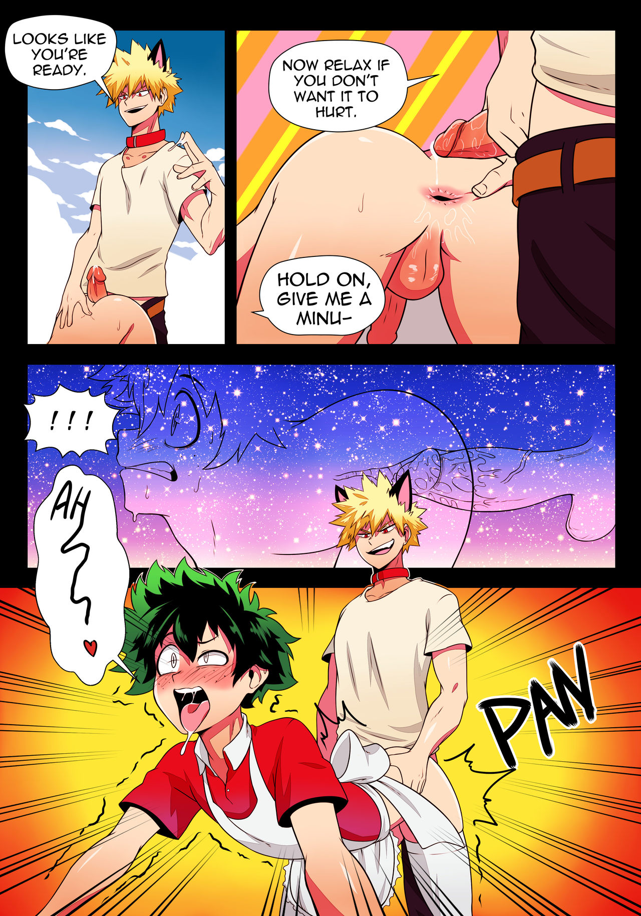 Bakudeku comic porn