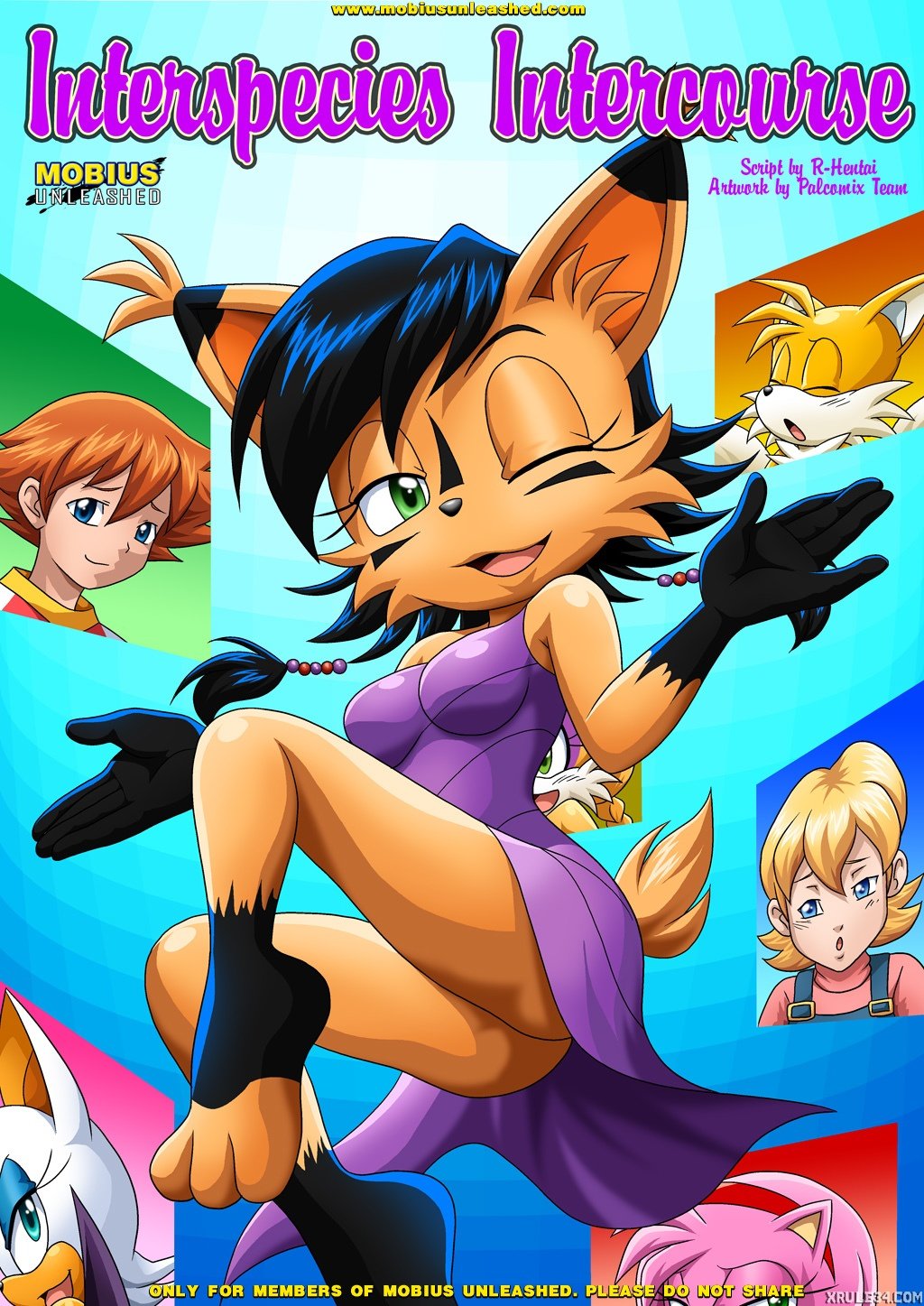 Interspecies Intercourse porn comic (sonic the Hedgehog). [palcomix, mobius  unleashed] Cunnilingus porn comics.
