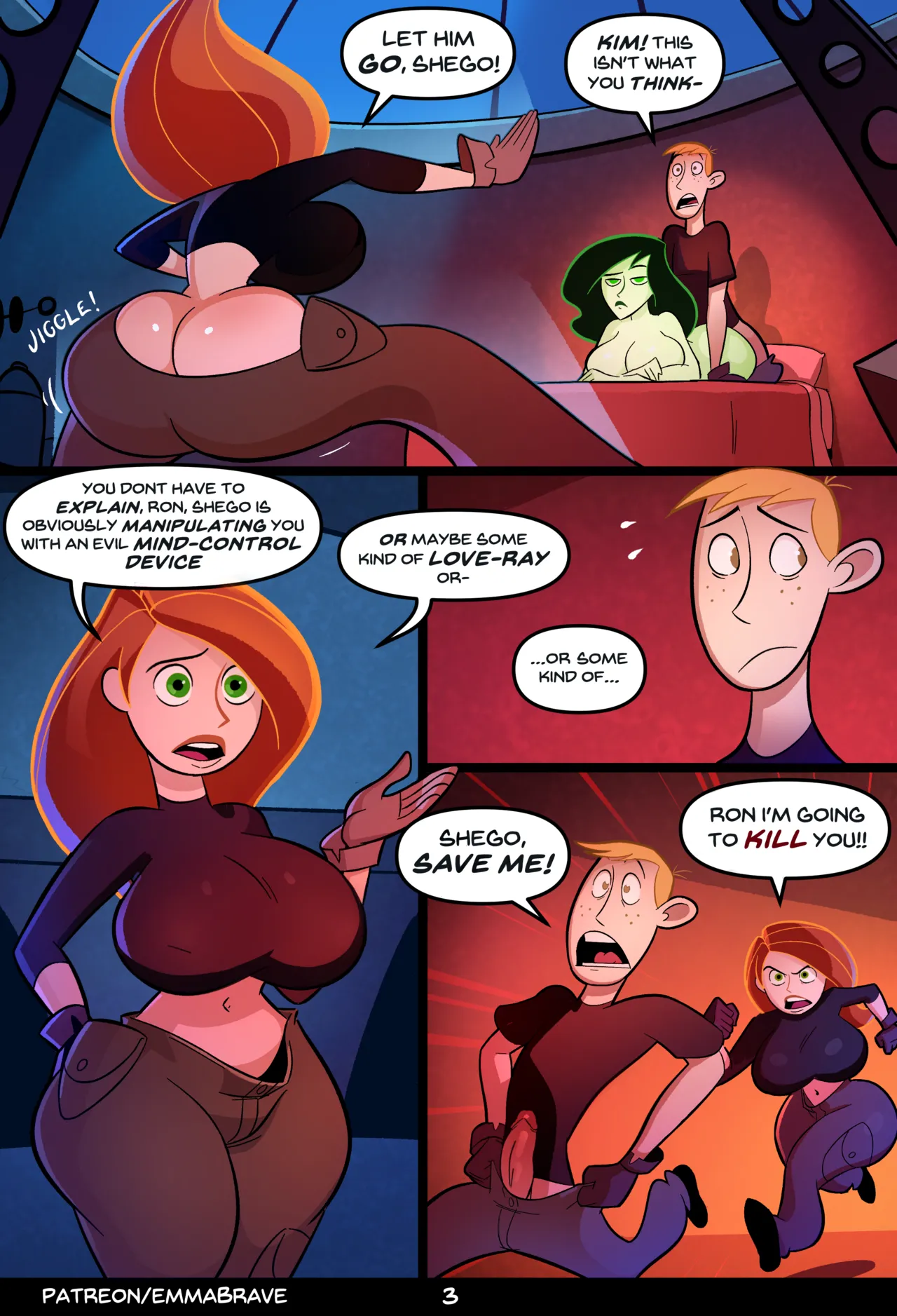 Ron and Shego image number 2
